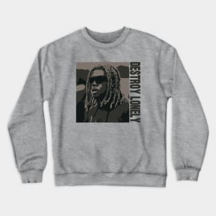 Destroy Lonely Camo Crewneck Sweatshirt